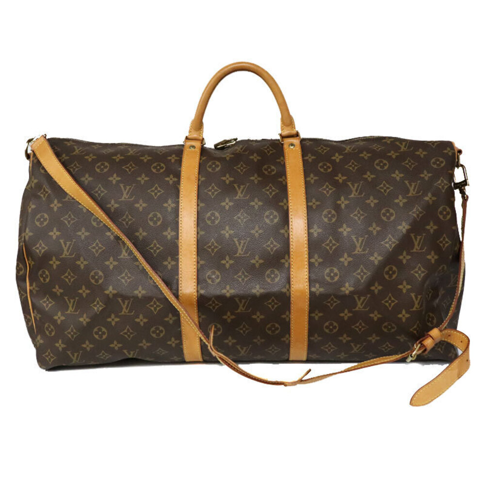 LOUIS VUITTON Keepall Bandouliere Boston Bag Handbag Shoulder Strap Travel